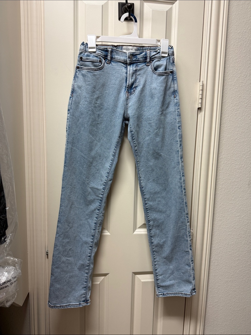 Abercrombie & Fitch kids 13/14 long jeans with adjustable waist